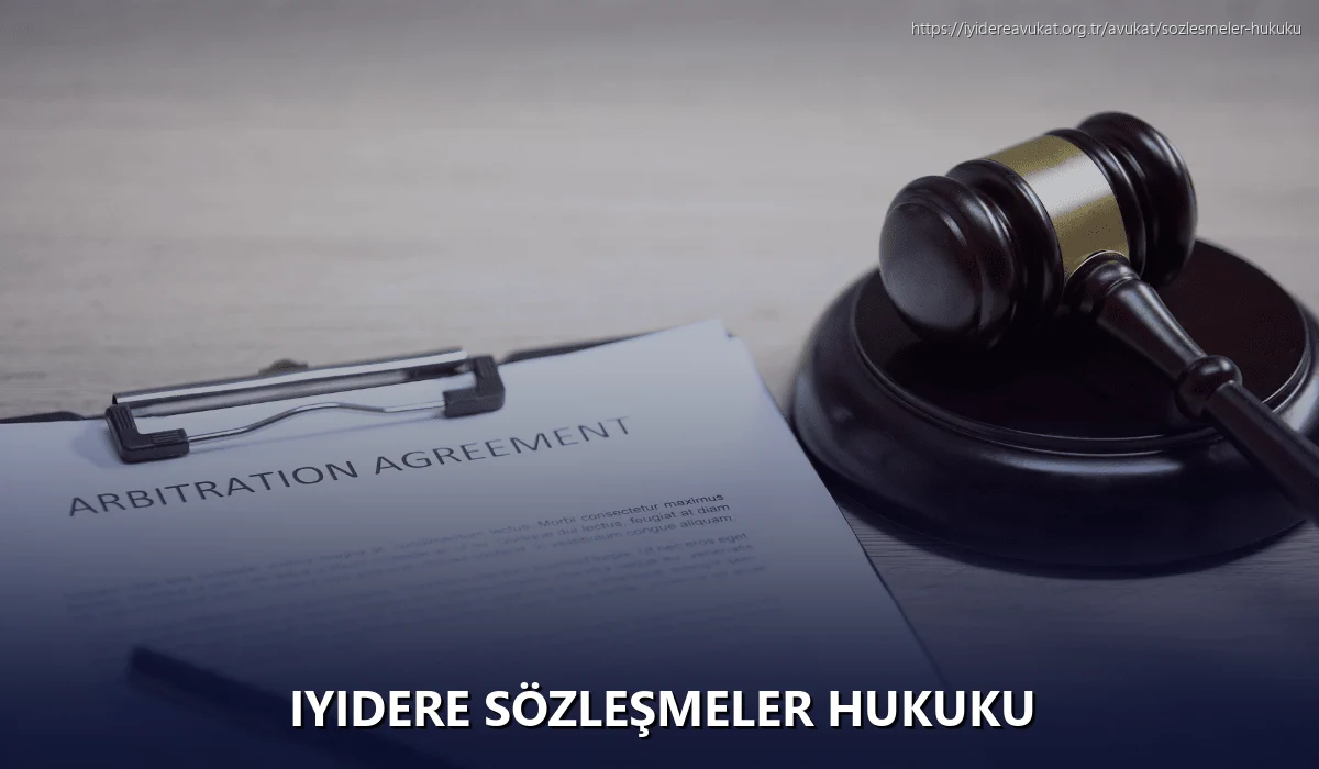 Iyidere Sözleşmeler Hukuku